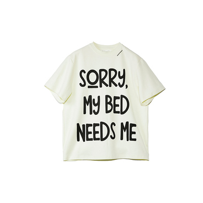 ROARINGWILD  主线 BED NEEDS ME印花短袖T恤【热销中】