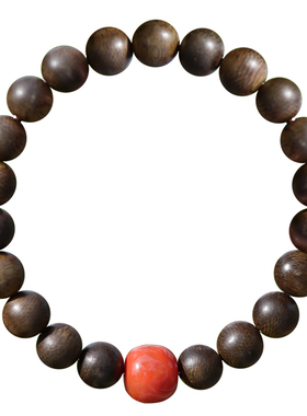 沉香手串刘宇宁同款补水木手链