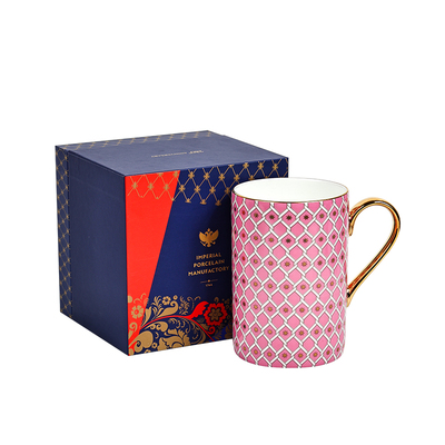俄罗斯皇家骨瓷马克杯礼盒装