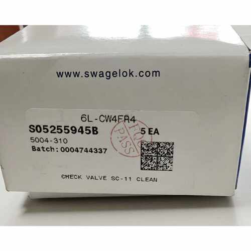 议价世伟洛克单向阀6L-CW4FR4 全新原装正品 其他型号问客服