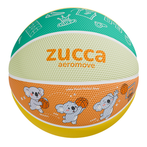 zucca儿童卡通篮球环保玩坏换新