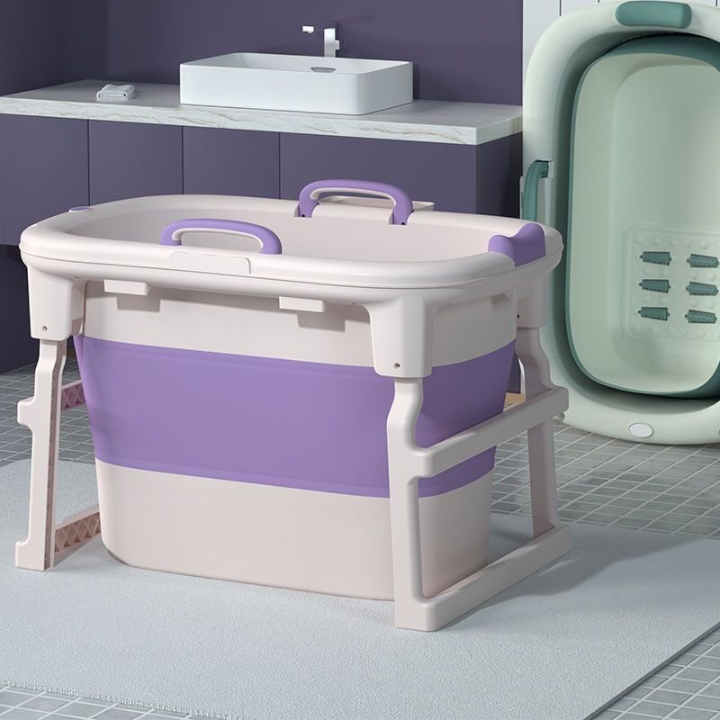 可折叠泡澡浴缸沐浴桶高浴盆洗澡桶加厚成人家用神器全身大人儿童