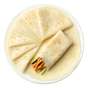 手工春饼皮薄饼河南烙馍春卷皮卷饼饼皮商用大饼即食早餐饼类食材