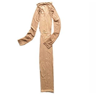 912神裤8D油亮丝滑女士抹胸连衣裙修身包裙透明紧身一步丝袜长裙