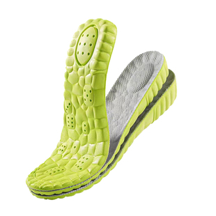 狗哥艾草防臭增高鞋垫男士隐形内增高垫运动吸汗透气不累脚鞋垫女