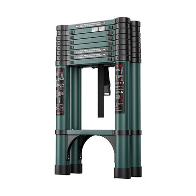 可行走人字伸缩梯子折叠梯子