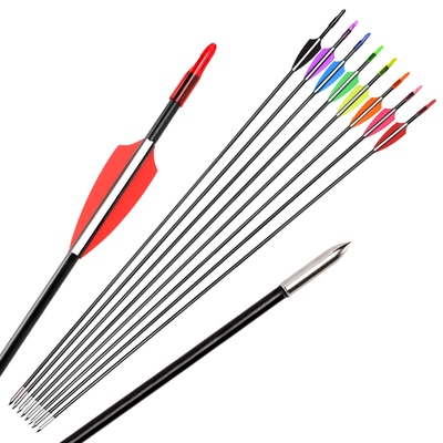 cupid混碳箭支碳素真羽木纹箭矢