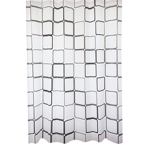 浴室隔断浴帘套装免打孔杆防水霉挂帘宿舍卫生间窗帘淋浴门帘子布