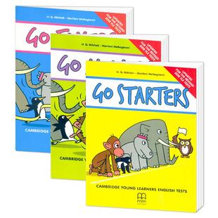 【自营】剑桥少儿英语YLE考试教材少儿英语123级 Go Starters movers flyers CAMBRIDGE YOUNG LEARNERS剑桥YLE英语考试真题集