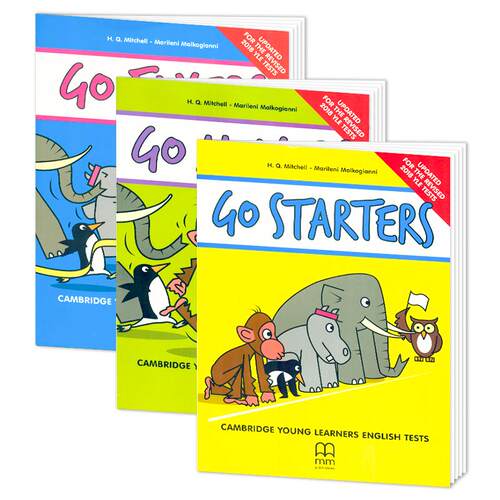 【自营】剑桥少儿英语YLE考试教材少儿英语123级 Go Starters movers flyers CAMBRIDGE YOUNG LEARNERS剑桥YLE英语考试真题集