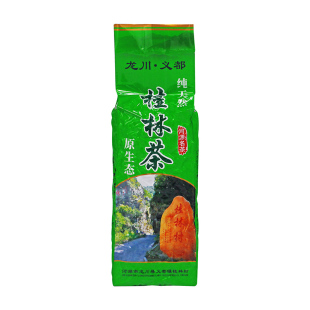 河源龙川义都桂林绿茶白露秋茶高山客家炒青茶叶特产浓香袋装半斤