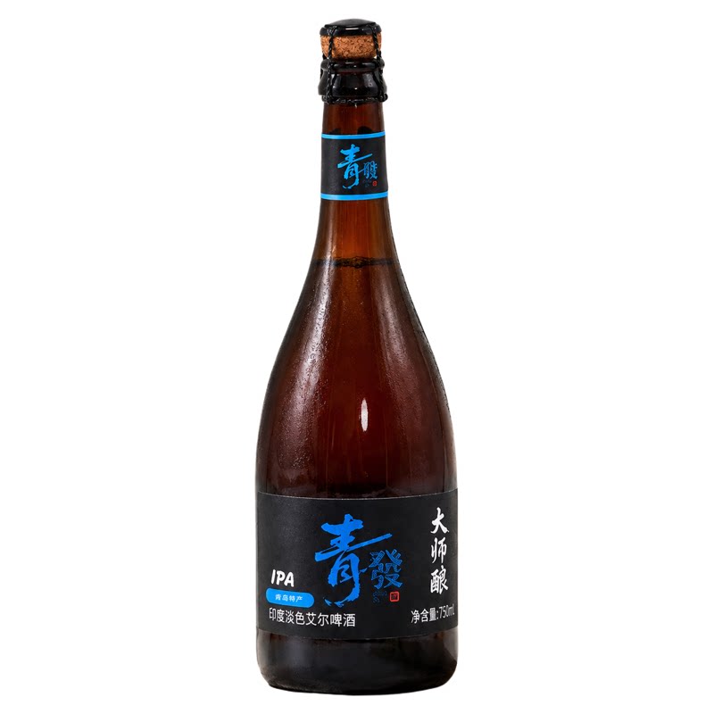 青朋大师酿IPA精酿750ml木塞瓶