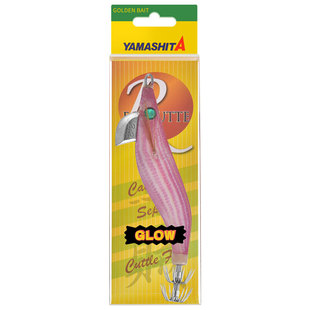 日本YAMASHITA木虾鱿鱼钩火箭鱿小管吹筒钩西瓜红饵木夜光鱿鱼钩