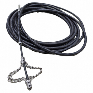 电动疏通下水道专用工具神器实心链条疏通弹簧油污堵塞管道疏通器