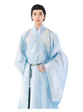 如梦霓裳汉服男装明制道袍