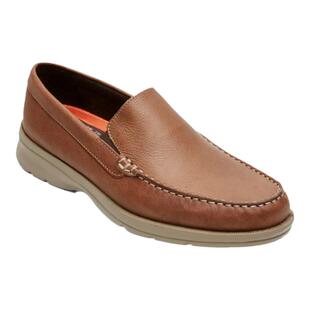 乐步Rockport男皮鞋乐福鞋一脚蹬商务休闲透气舒适缓冲送男友礼物