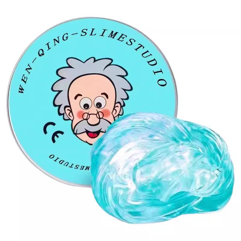 网红爆款起泡胶液态玻璃水晶彩泥