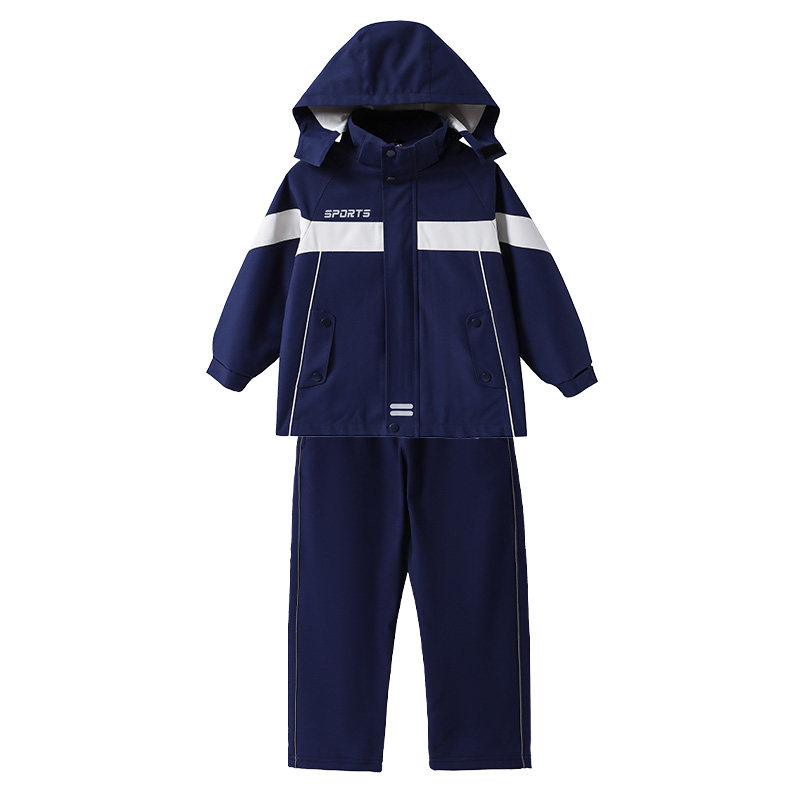 小学生校服男女童班服三合一冲锋衣三件套幼儿园园服秋冬运动套装