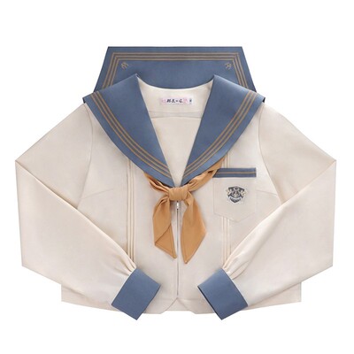 樱花家族原创jk制服【弦乐部】校供感三本日系水手服长袖套装女