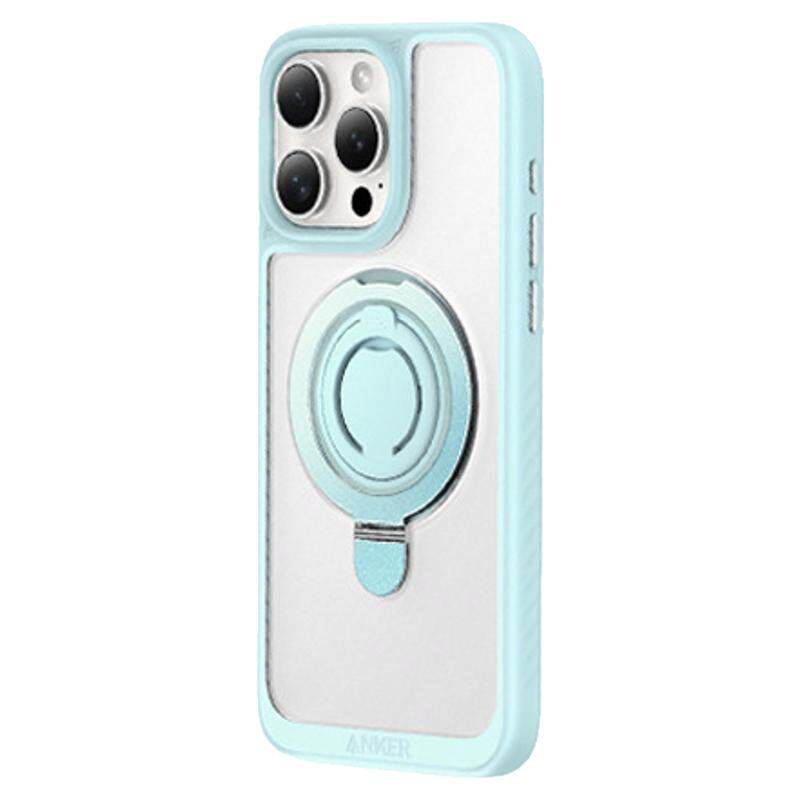 Anker安克手机壳iPhone16 Pro Max磁吸亲肤感支架手机壳指环360°旋转壳适用苹果16promax/15