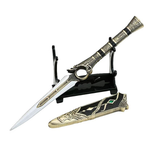 暗河传墨染江湖苏昌河寸指剑带鞘金属兵器模型摆件玩具工艺品手办