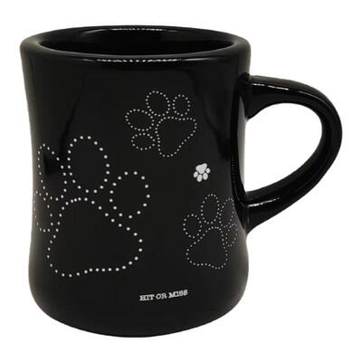 HITORMISS小狗脚印马克杯