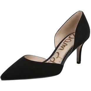 明星同款SAM EDELMAN山姆爱德曼尖头黑通勤正装奥赛高跟鞋女JAINA