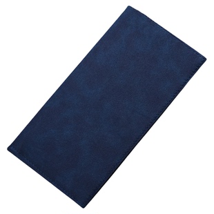 日本米拉MUL男士翻毛皮钱包长款多卡位休闲皮夹卡包学生个性钱夹