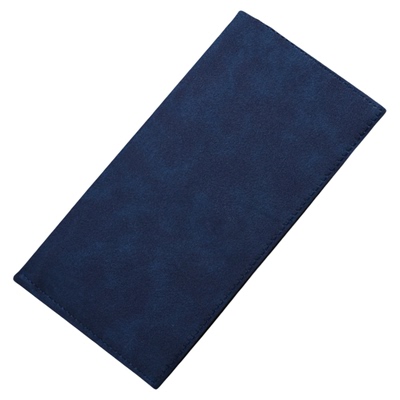 日本米拉MUL男士翻毛皮钱包长款多卡位休闲皮夹卡包学生个性钱夹