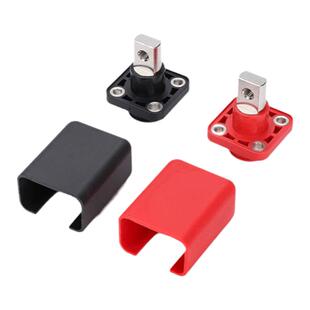 储能接线柱 贯穿式连接器全铜大电流方形正负极端子200000mA 包邮