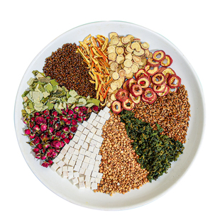 茯苓薏湿茶柠檬山楂荷叶玫瑰花茶包刮去油脂茶减包脂肥湿气毒除祛