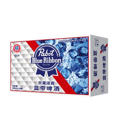 蓝带啤酒BlueRibbon淡爽