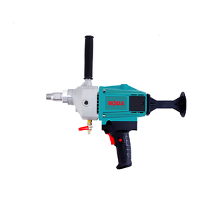 博大水钻机全铜电机水钻打孔机钻孔机空调钻工程钻大功率带支架