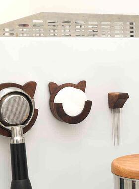 咖啡过滤纸收纳磁吸壁挂收纳515358mm过滤纸二次分水网收纳猫可爱
