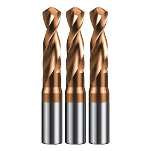 65度钨钢钻头金色涂层硬质合金麻花钻不锈钢专用高硬度钢铁打孔钻
