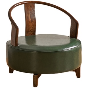 家逸懒人沙发旋转单人椅小户型家用客厅软包靠背椅阳台休闲椅座椅