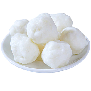 精致潮菜手打墨鱼丸墨斗丸潮汕丸子鱼饺鱼册鱼枣虾枣拼三顺丰包邮