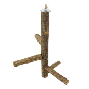 花椒木鹦鹉站架 树藤秋千 磨爪站杠栖木鸟站棍用品栖息木秋千吊环