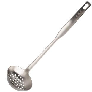 川岛屋汤勺家用304不锈钢火锅漏勺大号盛汤喝汤勺食品级长柄勺子