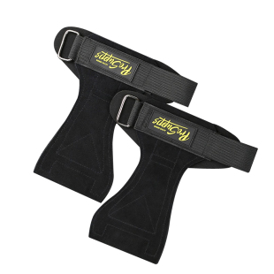 ProSupps助力带牛皮健身护腕手套引体向上硬拉握力男单杠护掌护具