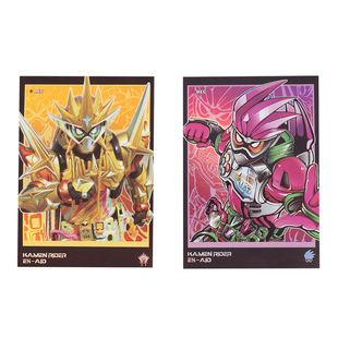 moeyu假面骑士艾克赛德系列拍立得纪念卡二次元动漫周边谷子盲盒