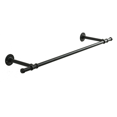 室内加厚壁挂简易顶装固定晾衣杆