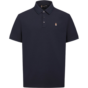 【索罗娜不易皱】暇步士男装2026年夏季基础多色透气短袖POLO衫