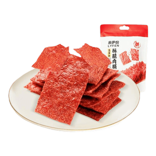 来伊份酥脆肉脯35g/袋高蛋白坚果猪肉脯靖江风味日常解馋小零食