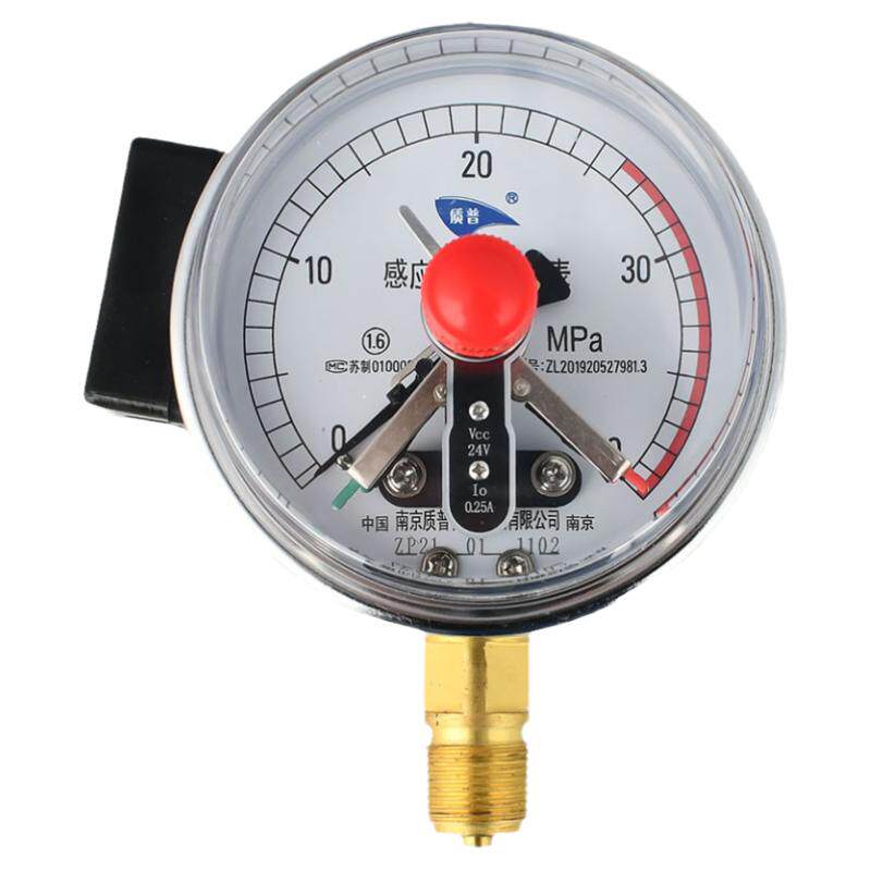 压滤机质普YXCHK100感应开关式电接点压力表40MPA精度1.6级24VDC