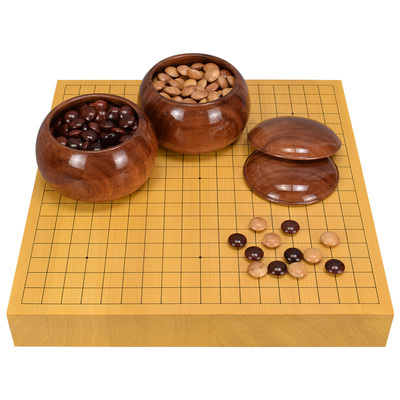 御圣围棋实木小叶紫檀老山