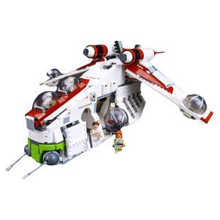 拼图拼搭75021星球大战共和国炮艇武装机拼装玩具中国积木05041
