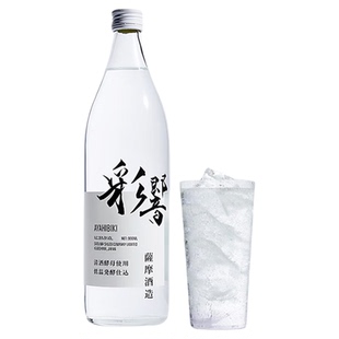 萨摩烧酒彩響日本原装进口甘薯烧酒白波蒸馏地瓜烧清酒洋酒900ml
