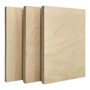 海洋板定制切割整张桦木多层胶合木饰面洞洞桌柜子家装护墙板