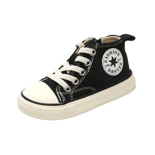 儿童帆布鞋宝宝鞋子秋冬加绒棉鞋软底婴幼儿学步鞋男童鞋女童布鞋